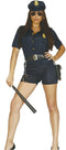 Police Adults Female Costume Blue
