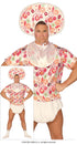 Baby Adults Costume - bonnet, bib, nappy and floral T-shirt