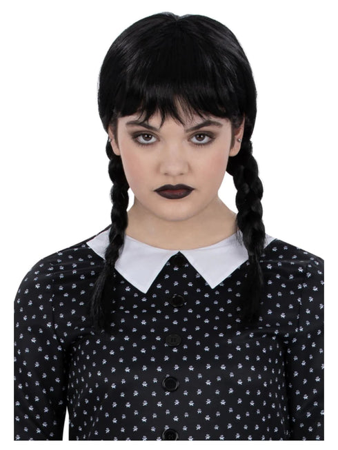 Kids Gothic Schoolgirl Wig - Halloween wig - Costume N Party London