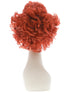 Official IT Chapter Two Pennywise orange curly wig with latex bald head