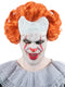 Official IT Chapter Two Pennywise orange curly wig with latex bald head