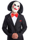 Saw Jigsaw Billy the Puppet full-head latex Halloween mask for adults