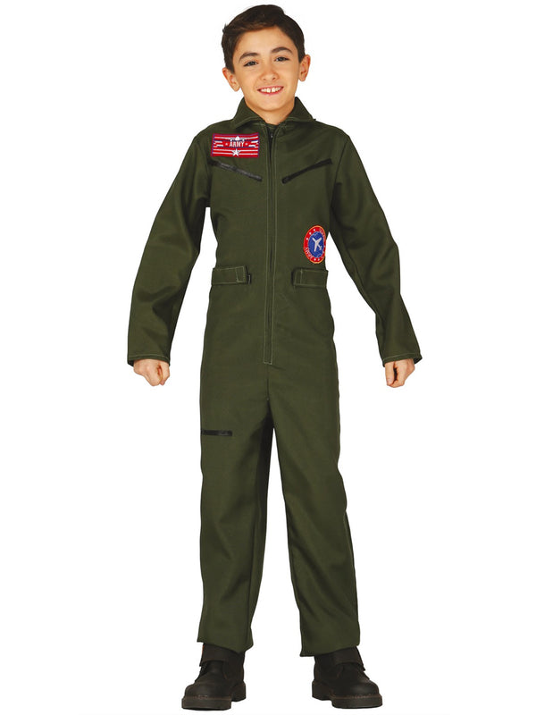 Child Airman Outfit Costume