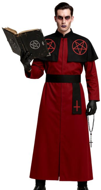 Satanic Cardinal Mens Costume