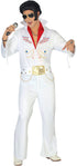Men's royal king costume with jumpsuit and belt for royal fancy dress