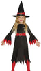 Red Little Witch Girls Costume