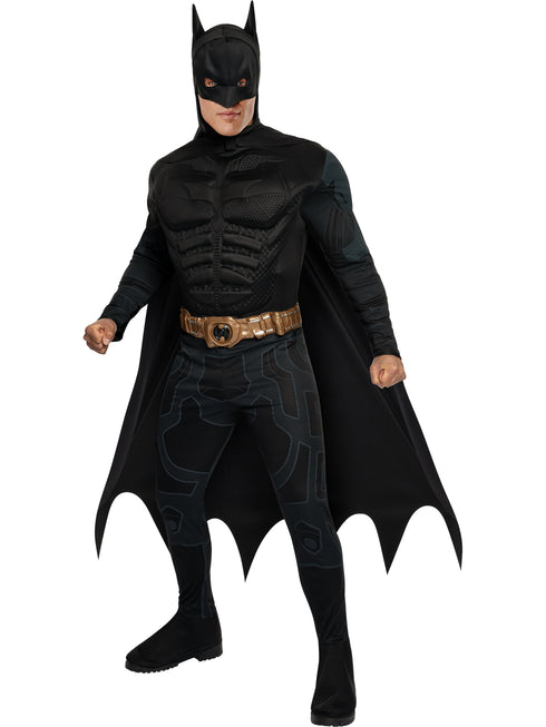 DC The Dark Knight Trilogy Batman Deluxe Adults Superhero Costume