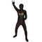 Funny Raver Morphsuit Kids Costume