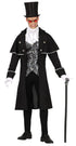 Silver Vampire Adults Costume