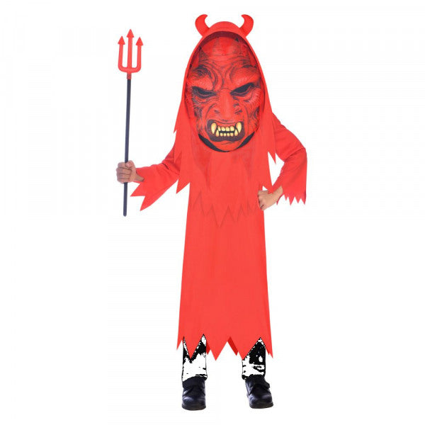 Devil Big Head Child Costume