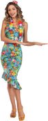 Blue Hawaiian Dress Costume