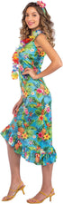 Blue Hawaiian Dress Costume