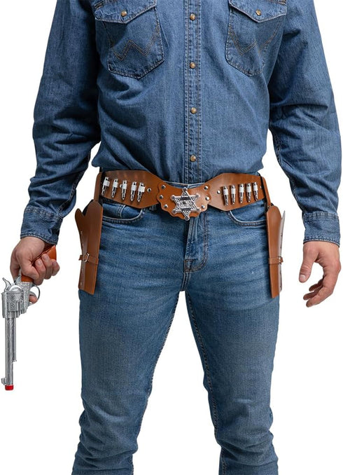 Cowboy Belt w/ 2 Holsters