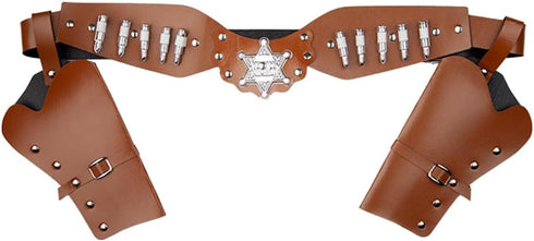 Cowboy Belt w/ 2 Holsters