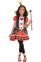 Queen of Hearts Girls Costume