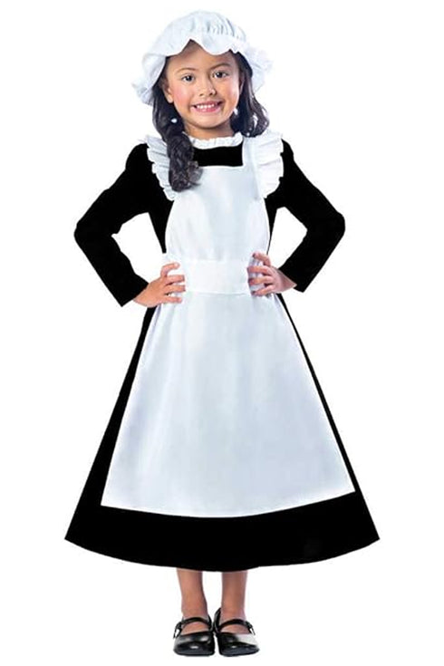 Victorian Girl Black Costume