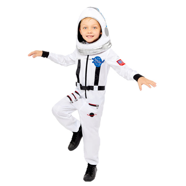 Space Suit White Kids Costume