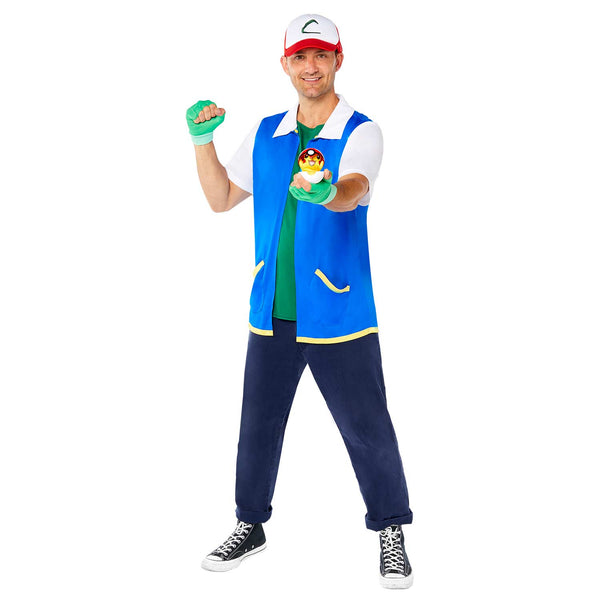 Pokémon Ash Adults Costume