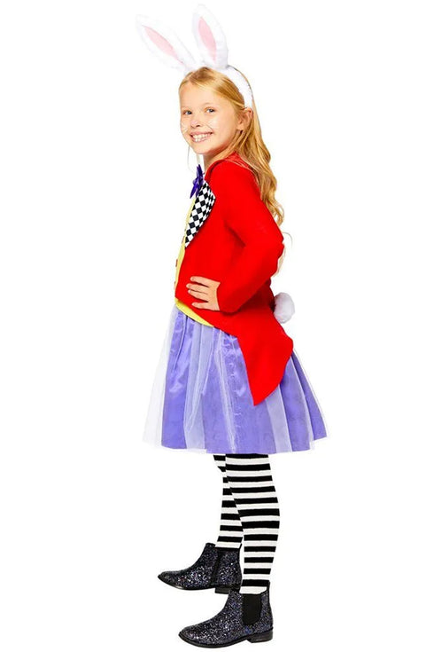 Miss White Rabbit Girls Costume