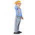Blippi Boys Costume with Orange Glasses