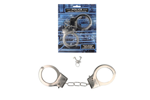 Police Metal Handcuffs with Keys