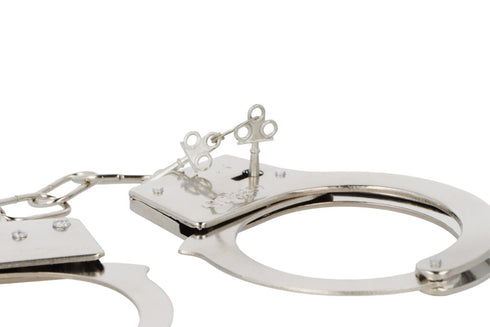 Police Metal Handcuffs with Keys