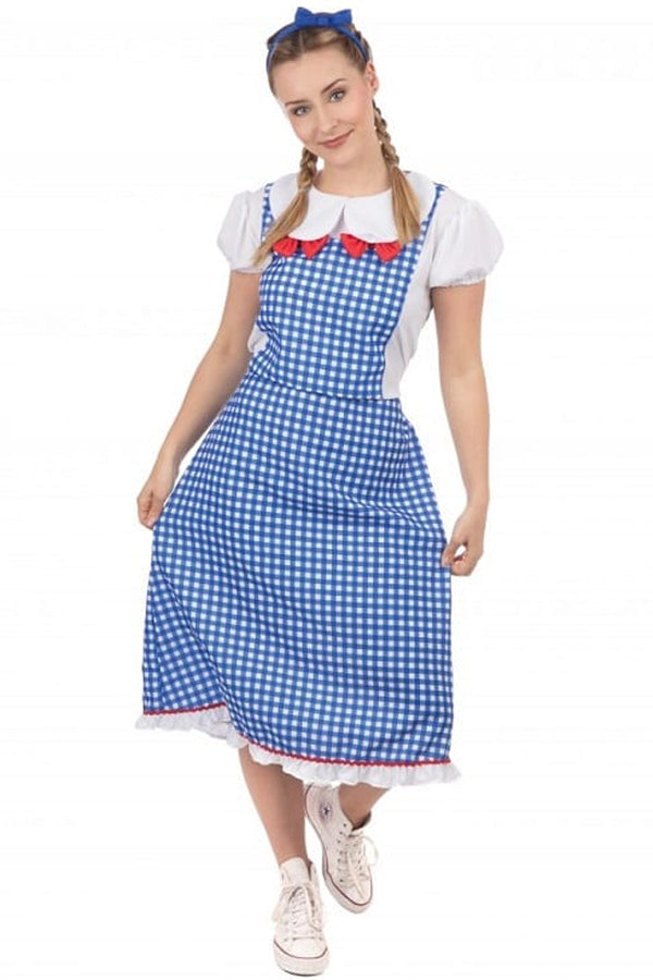 Kansas Girl Dorothy Adults Costume