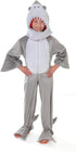 Shark Plush with Head Kids Costume 128 cm