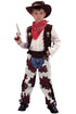 Cowboy Cow-Print Chaps Boys Costume