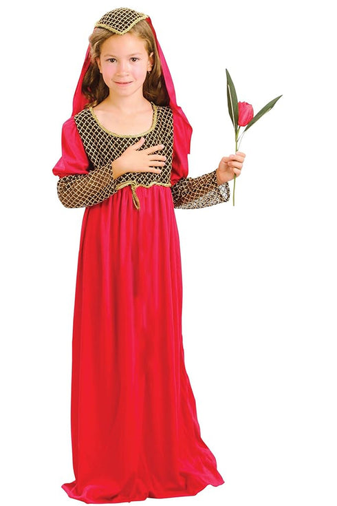Tudor Princess Juliet Girls Costume