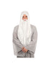 Wizard Wig + Beard Long White (B25)