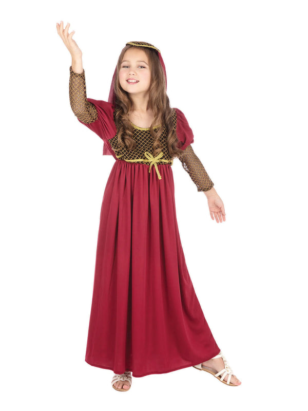 Tudor Princess Juliet Girls Costume