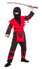 Red Dragon Ninja Assassin Child Costume