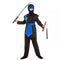 Samurai Ninja Child Costume - Black & Blue