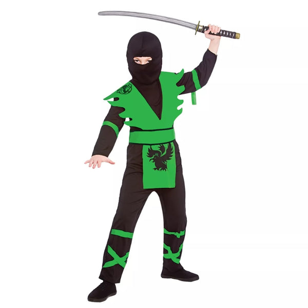 Green Dragon Ninja Assassin Child Costume