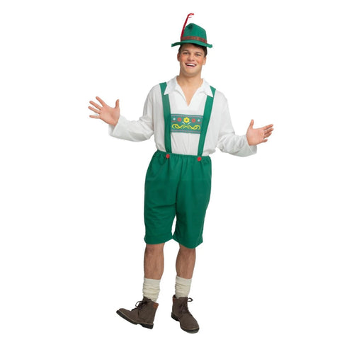 Bavarian Beer Guy Costume (Green)