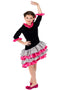 Little Flamenco Dancer Girls Costume
