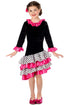 Little Flamenco Dancer Girls Costume