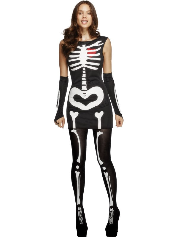 Fever Skeleton Costume – Black