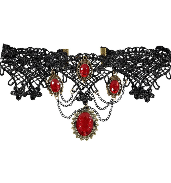 Adult Gothic Lace Halloween Choker