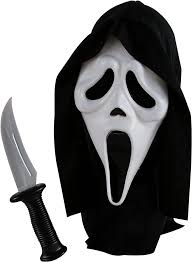 Ghost Face Mask & Knife