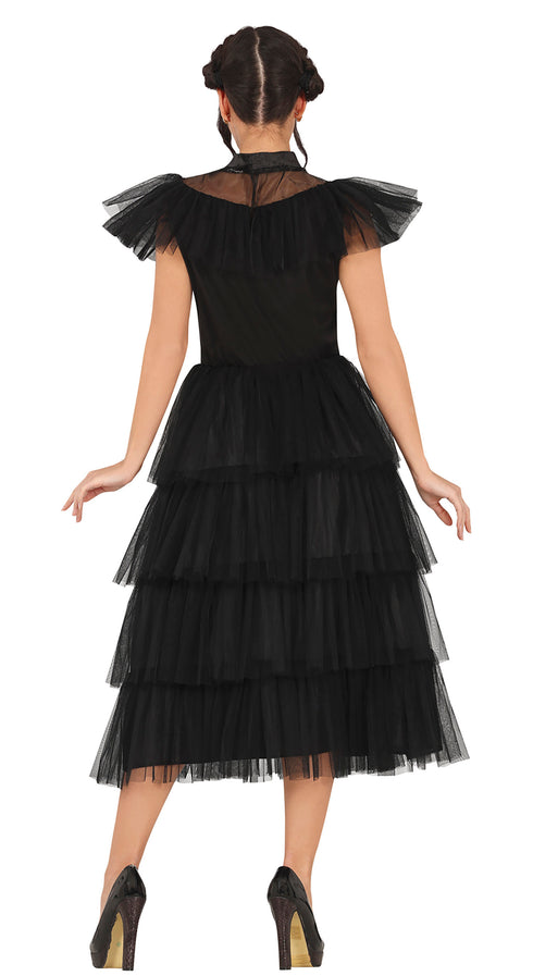 Gothic Night Queen Costume - Adults Wednesday