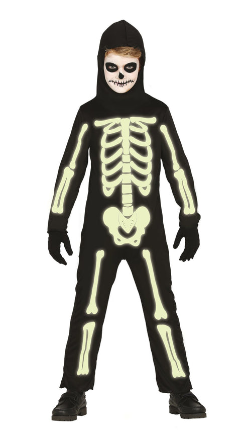 Child Glow In The Dark Skeleton Costumes