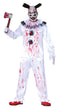 Killer Clown White Costume - Adults