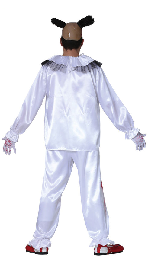 Killer Clown White Costume - Adults