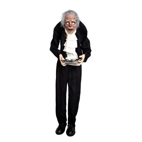 Creepy Old Butler Greeter 153cm