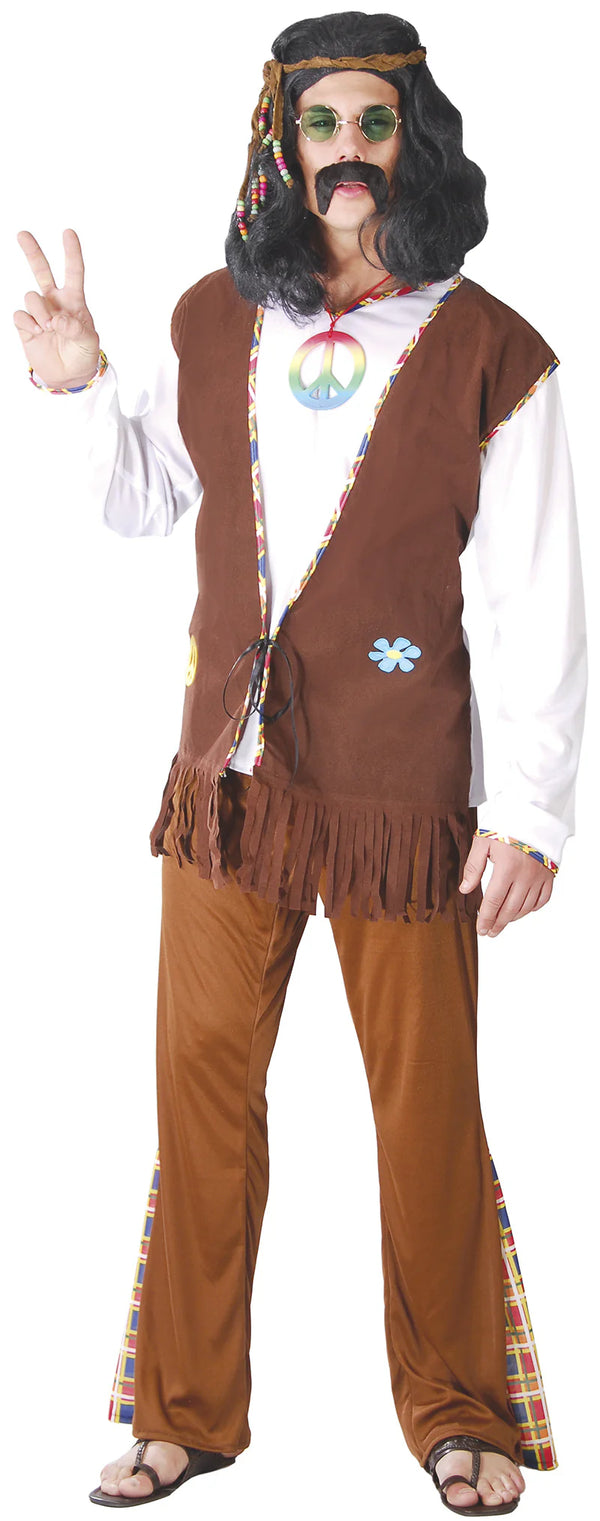 Hippie Flower Men Costume