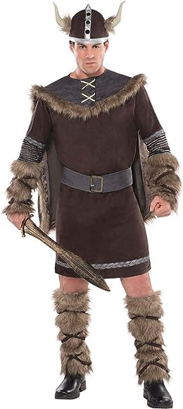 Deluxe Men Viking Adult Costume