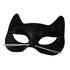 Black Velour Cat Eye Mask