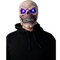 Skeleton with Blue Bright Eyes Adults Latex Mask